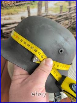 Helmet german original nice helmet M42 size 64 WW2 WWII have a number