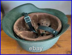 Helmet german original nice helmet M42 size 64 WW2 WWII have a number