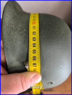 Helmet german original nice helmet M42 size 64 WW2 WWII have a number