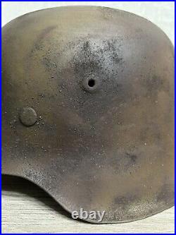 Helmet german original nice helmet M42 size 64 have a number WW2 WWII