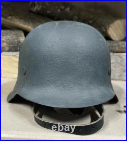 Helmet german original nice helmet M42 size 64 original WW2 WWII