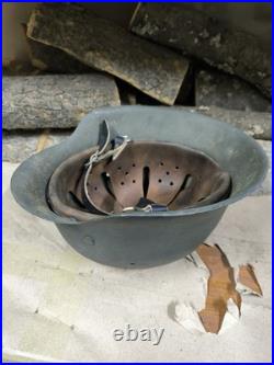 Helmet german original nice helmet M42 size 64 original WW2 WWII Helmet german original nice helmet M42 size 64 original WW2 WWII