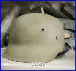 Helmet german original nice helmet M42 size 64 original WW2 WWII Free Shipping Helmet german original nice helmet M42 size 64 original WW2 WWII Free Shipping