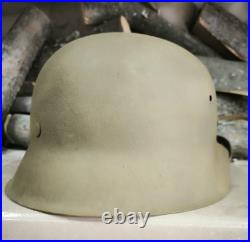 Helmet german original nice helmet M42 size 64 original WW2 WWII Free Shipping Helmet german original nice helmet M42 size 64 original WW2 WWII Free Shipping