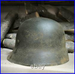 Helmet german original nice helmet M42 size 64 original WW2 WWII Free Shipping Helmet german original nice helmet M42 size 64 original WW2 WWII Free Shipping