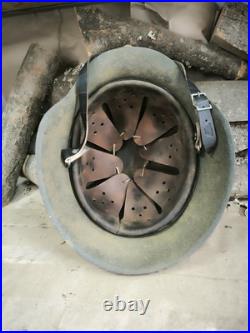 Helmet german original nice helmet M42 size 64 original WW2 WWII Free Shipping