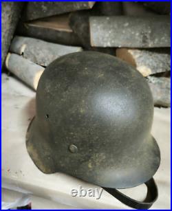 Helmet german original nice helmet M42 size 64 original WW2 WWII Free Shipping Helmet german original nice helmet M42 size 64 original WW2 WWII Free Shipping