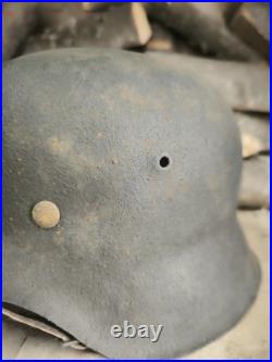 Helmet german original nice helmet M42 size 64 original WW2 WWII Free Shipping