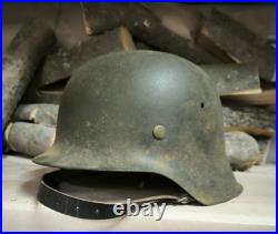 Helmet german original nice helmet M42 size 64 original WW2 WWII Free Shipping Helmet german original nice helmet M42 size 64 original WW2 WWII Free Shipping