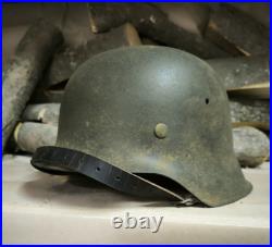 Helmet german original nice helmet M42 size 64 original WW2 WWII Free Shipping Helmet german original nice helmet M42 size 64 original WW2 WWII Free Shipping