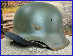 Helmet german original nice helmet M42 size 64 stamp WW2 WWII