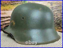 Helmet german original nice helmet M42 size 64 stamp WW2 WWII Helmet german original nice helmet M42 size 64 stamp WW2 WWII