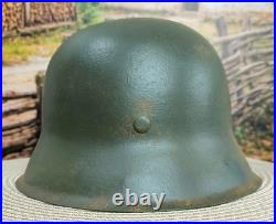 Helmet german original nice helmet M42 size 64 stamp WW2 WWII