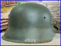 Helmet german original nice helmet M42 size 64 stamp WW2 WWII