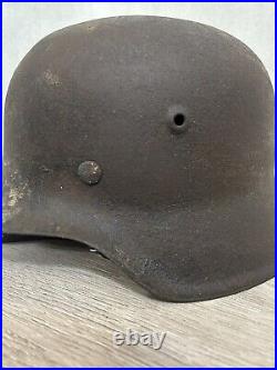 Helmet german original nice helmet M42 size 64 without restoration WW2 WWII Helmet german original nice helmet M42 size 64 without restoration WW2 WWII