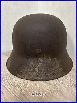 Helmet german original nice helmet M42 size 64 without restoration WW2 WWII Helmet german original nice helmet M42 size 64 without restoration WW2 WWII
