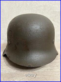 Helmet german original nice helmet M42 size 66 WW2 WWII