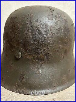 Helmet german original nice helmet M42 size 66 WW2 WWII