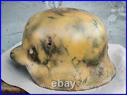 Helmet german original nice helmet M42 size 66 WW2 WWII