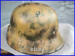 Helmet german original nice helmet M42 size 66 WW2 WWII