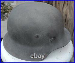 Helmet german original nice helmet M42 size 66 have a number original WW2 WWII