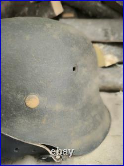 Helmet german original nice helmet M42 size 66 original WW2 WWII Free Shipping Helmet german original nice helmet M42 size 66 original WW2 WWII Free Shipping