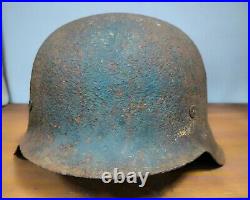 Helmet german original nice helmet M42 size 68 original WW2 WWII free shipping