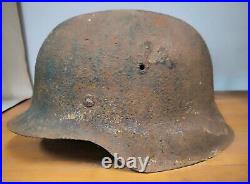 Helmet german original nice helmet M42 size 68 original WW2 WWII free shipping