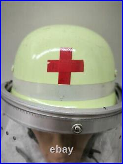 Helmet german original nice helmet firefighter has number Free Shipping