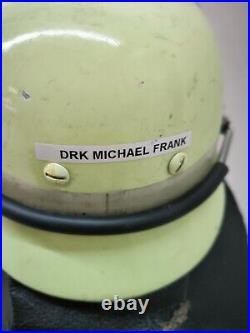 Helmet german original nice helmet firefighter has number Free Shipping