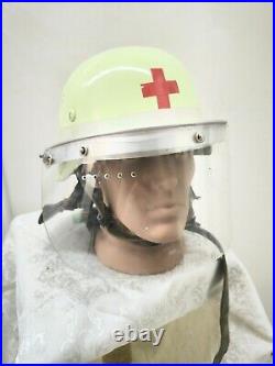 Helmet german original nice helmet firefighter has number Free Shipping