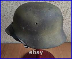 Helmet original nice german helmet M40 size NS64 have a number WW2 WWII