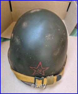 Helmet soviet russia SSH 39 original nice helmet WW2 WWII