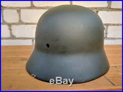Helmets WW2 German after restoration