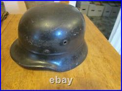 Historical WWII German Combat Helmet NOT RESTORED/CLEANED OR MESSED WITH