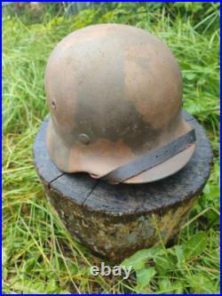 History German Helmet Original WW2 WWII steel hemet german army