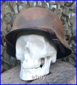 History German Helmet Original WW2 WWII steel hemet german army
