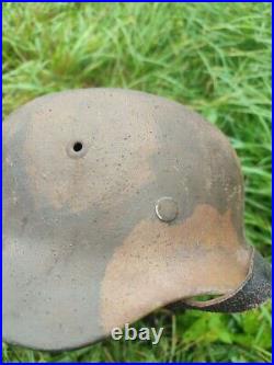 History German Helmet Original WW2 WWII steel hemet german army
