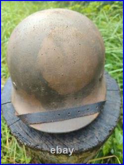 History German Helmet Original WW2 WWII steel hemet german army