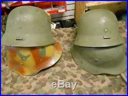 Hungarian WWII M35 German style Helmet