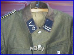 Immaculate Genuine WW II German Uniform, Extra Pants, Helmet, More