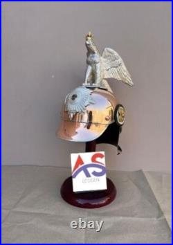 Imperial Prussian Copper Helmet German Officer Pickelhaube Eagle Helmet Gift Imperial Prussian Copper Helmet German Officer Pickelhaube Eagle Helmet Gift