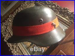 LOT OF TWO (2) WW2 GERMAN HELMETS of the Luftwaffe and Wermacht
