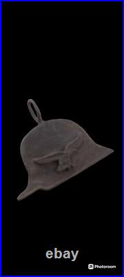 Luftwaffe AIR Force WWII Pendant HELMET Stahlhelm GERMAN ww2 MILITARY GERMANY