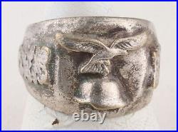 Luftwaffe WWII Ring GERMAN ww2 WEHRMACHT Air FORCE Helmet GERMANY Army MILITARY