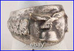 Luftwaffe WWII Ring GERMAN ww2 WEHRMACHT Air FORCE Helmet GERMANY Army MILITARY