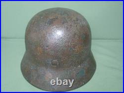 M-35 German helmet. Camouflage. Ww2. Size 62. SE62. Liner