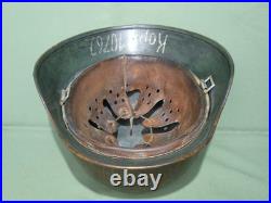 M-35 German helmet. Camouflage. Ww2. Size 62. SE62. Liner