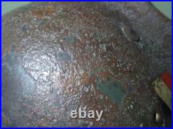 M-35 German helmet. Camouflage. Ww2. Size 62. SE62. Liner