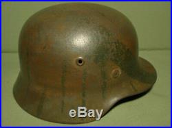 M-40 German camo named helmet. Ww2. Size 64. Liner